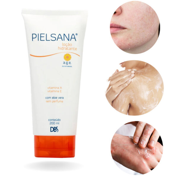 Loção Hidratante Corporal Pielsana Premium Age Aloe Vera  200ml - Image 2