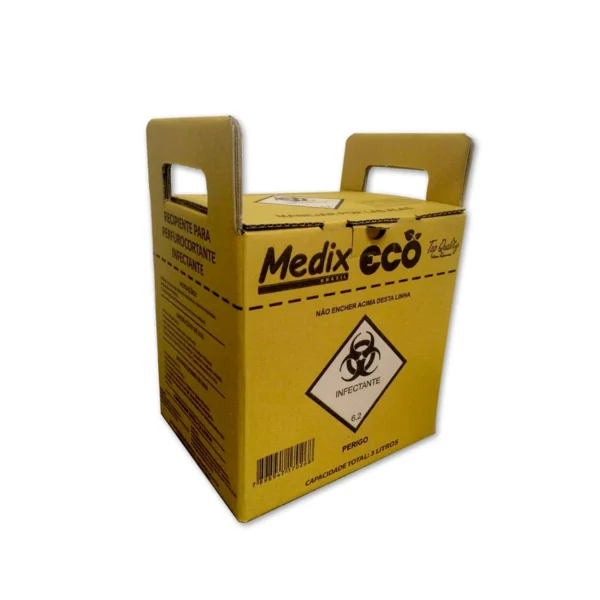 Coletor Perfuro Cortante 3L (Medix)
