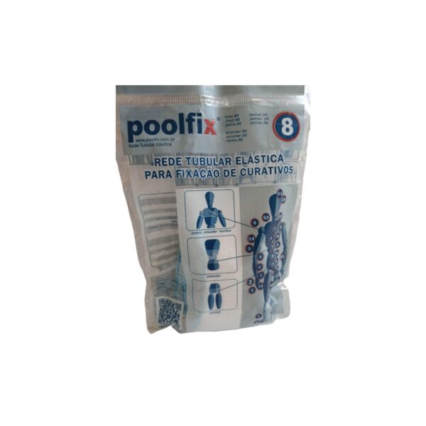 PoolFix Rede Tubular Elástica Calibre 8 (66mm)