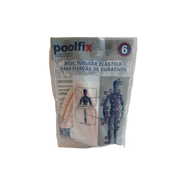 PoolFix Rede Tubular Elástica Calibre 6 (57mm)