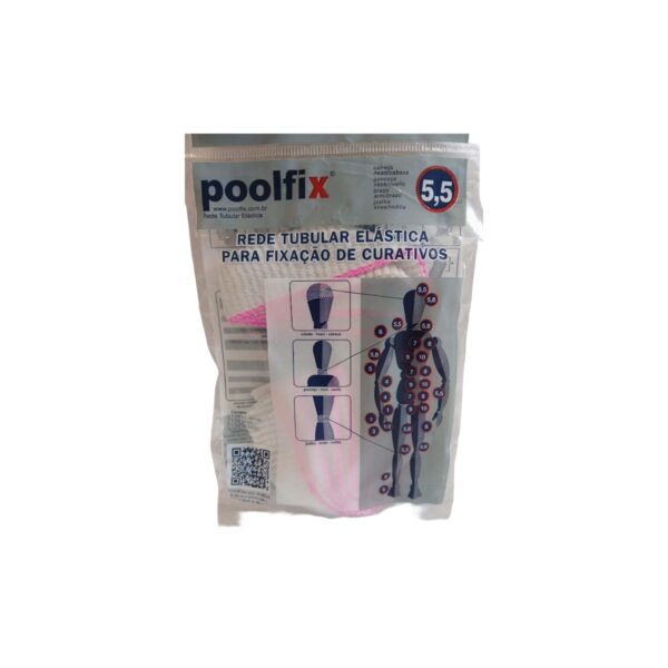 PoolFix Rede Tubular Elástica Calibre 5,5 (33mm)