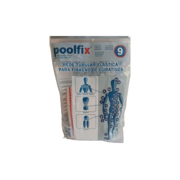 PoolFix Rede Tubular Elástica Calibre 9 (83mm)