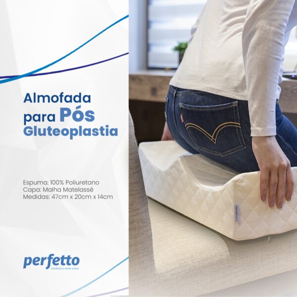 Almofada Conforto Pós-Gluteoplastia