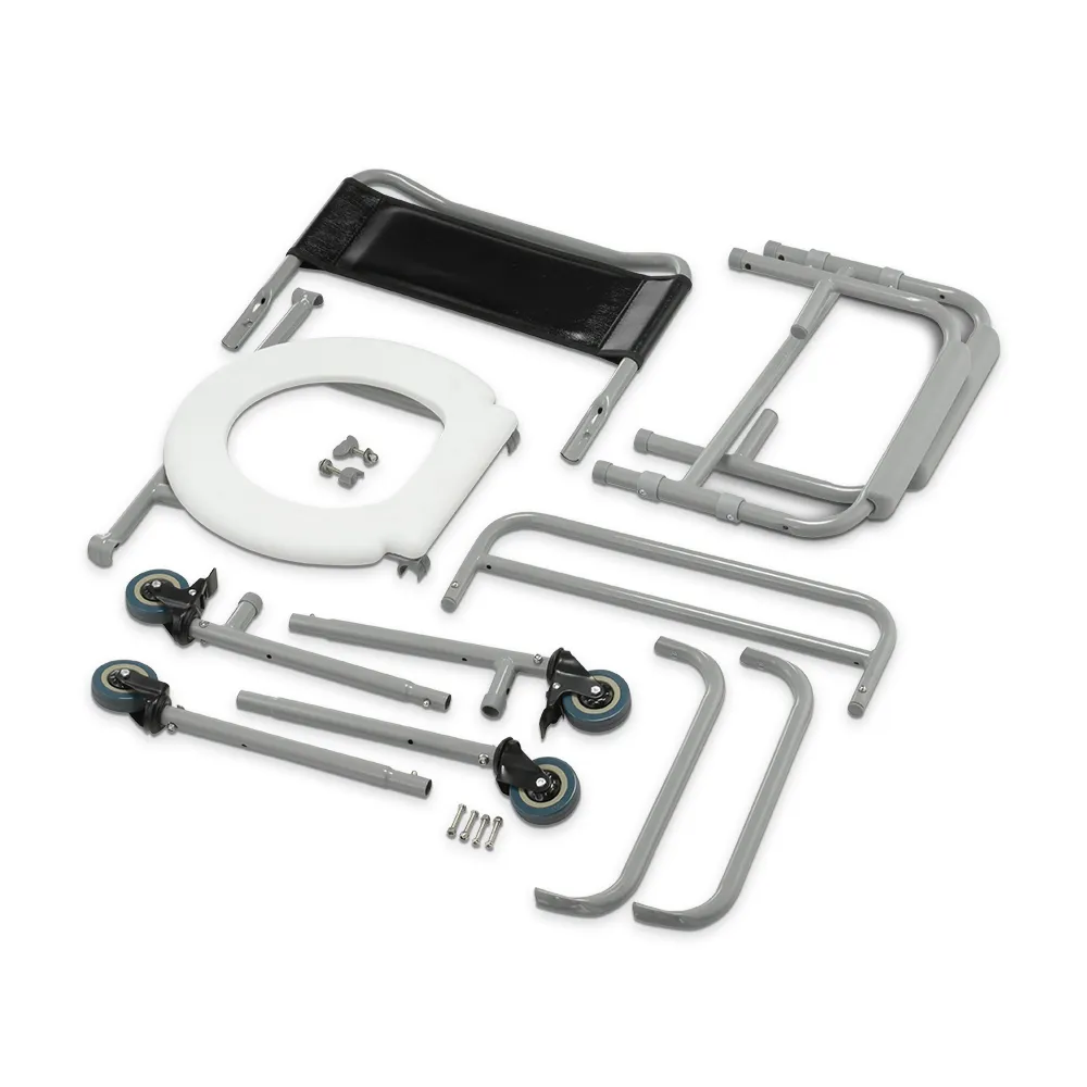 Cadeira de Banho Higiênica Dobrável até 100 Kg D30 Dellamed - Imagem 3