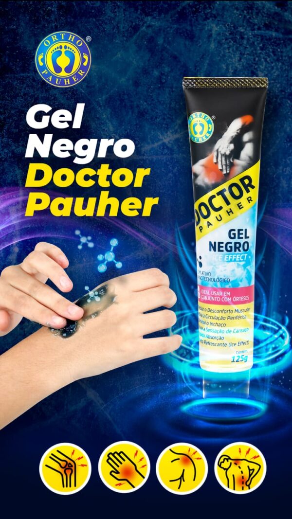 Gel Negro Para Massagem Doctor Pauher - Image 2
