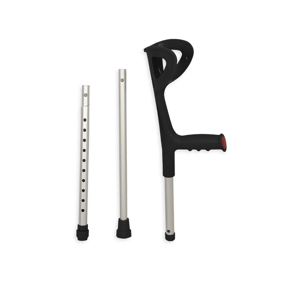 Muleta Canadense Regulável em Alumínio Desmontável até 65 Kg D6 Dellamed (1 unidade) - Imagem 4