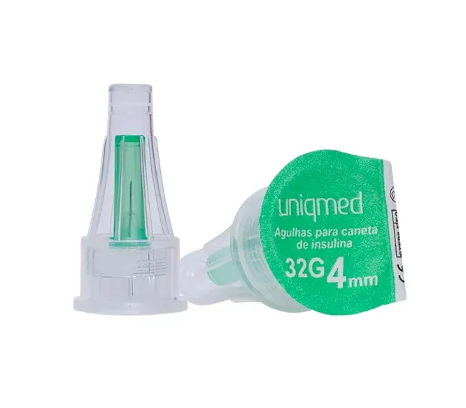 Agulhas para Caneta de Insulina Uniqmed 4mm x 32G (0.23mm) - Unidade - Imagem 2