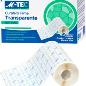 Curativo Rolo Filme M-TEC Missner Transparente 10cm X 10m | Caixa contendo 1 Unidade