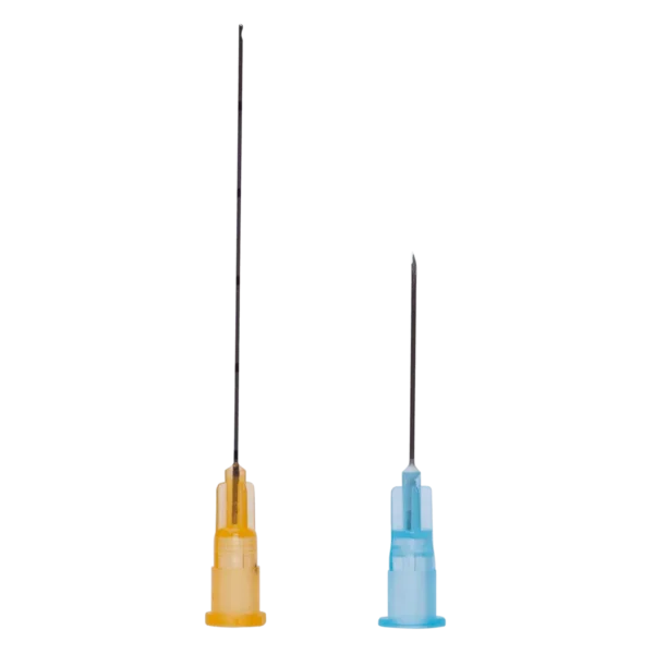 Microcânulas Uniqmed - 25G (0.50mm) x 50mm - unidades - Com Agulha Auxiliar - Image 2