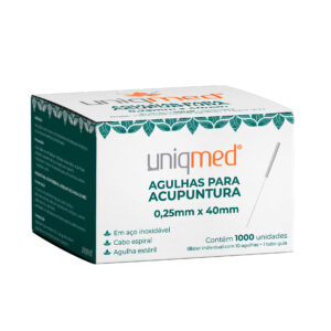 Agulha Acupuntura 0,25x40 Sistêmica (Sachê individual).