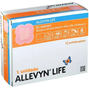 Curativo Allevyn Life 10,3cm X 10,3cm - Smith+nephew - 1 Uni