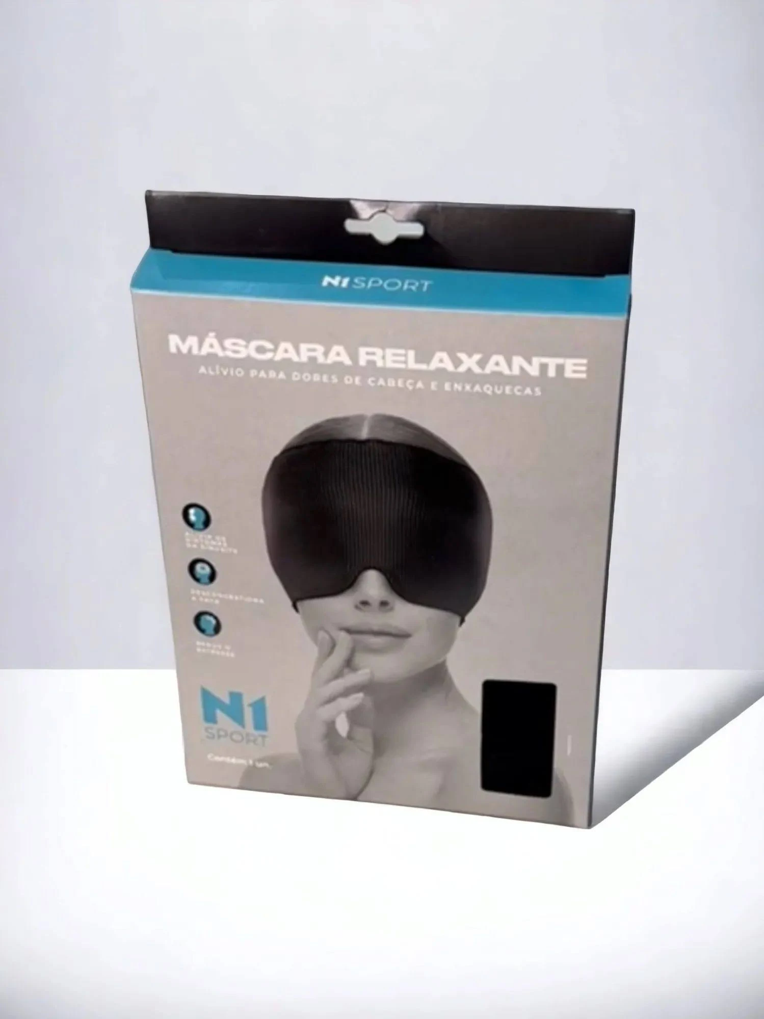 Máscara Relaxante N1 Cor Preta - Imagem 3
